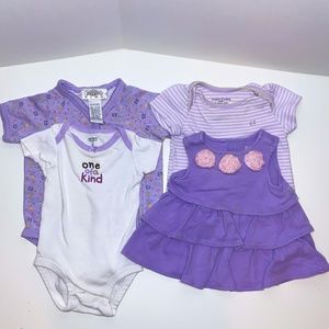 baby girl purple bundle